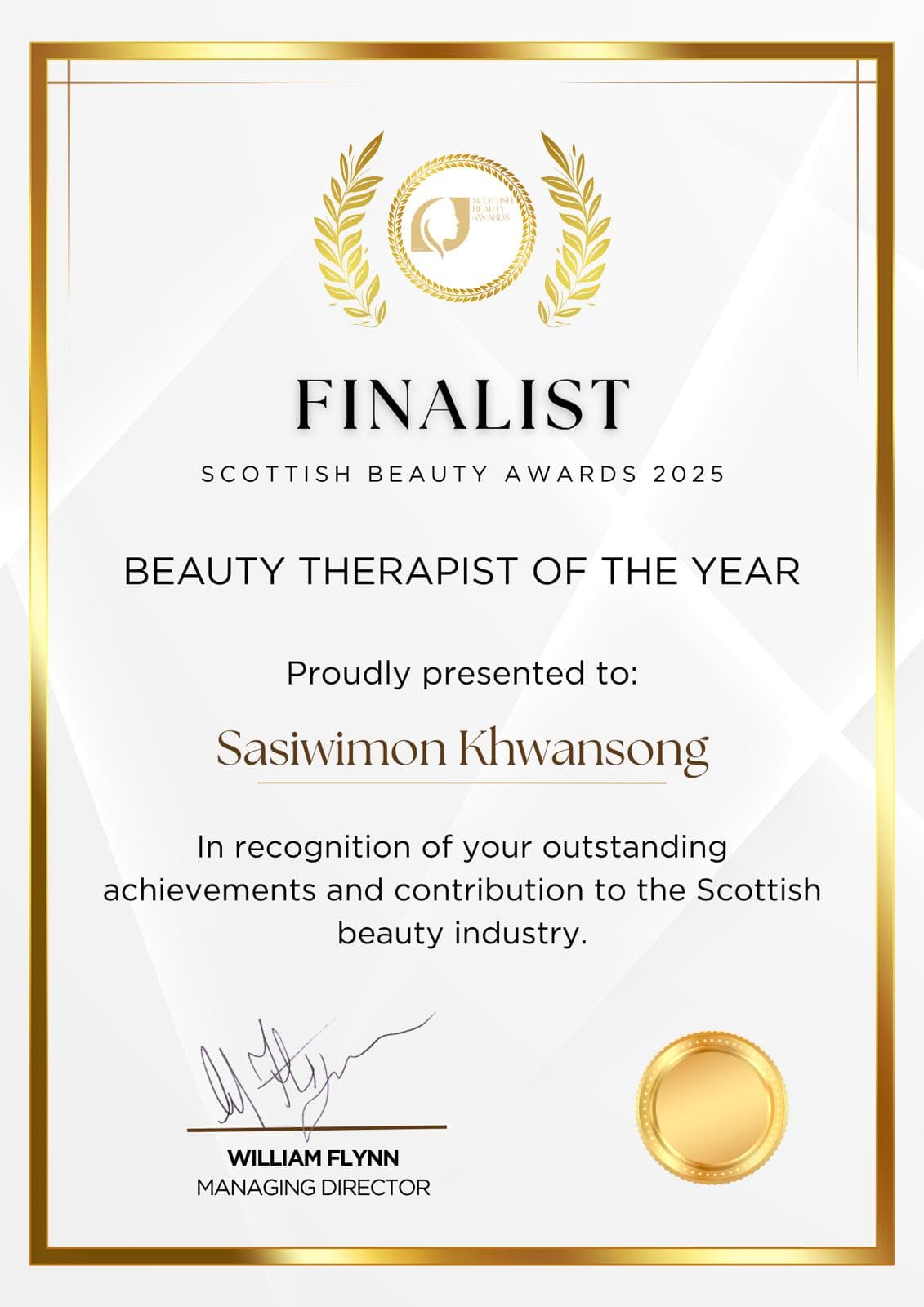 Beauty Therapist Certification