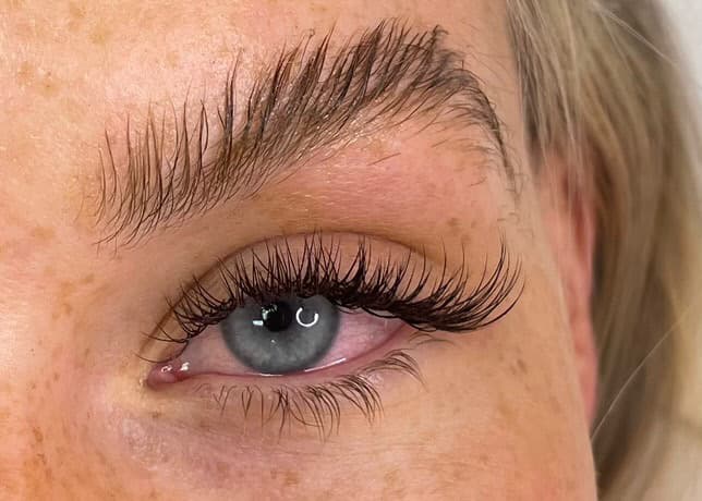 Featured lash work